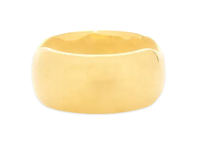BALENCIAGA Women's Maxi Band Ring "Gold"