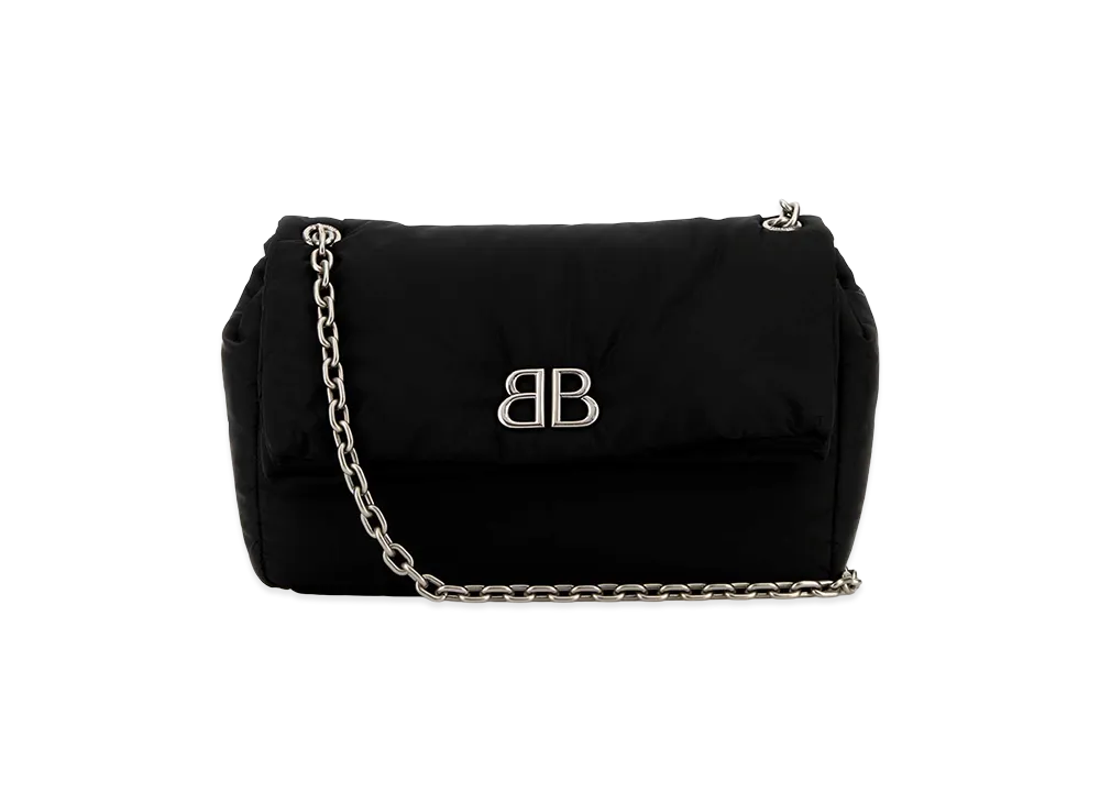 BALENCIAGA Women's Nylon Medium Monaco Shoulder Bag "Multicoloured"