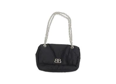 BALENCIAGA Monaco Shoulder Bag "Black"