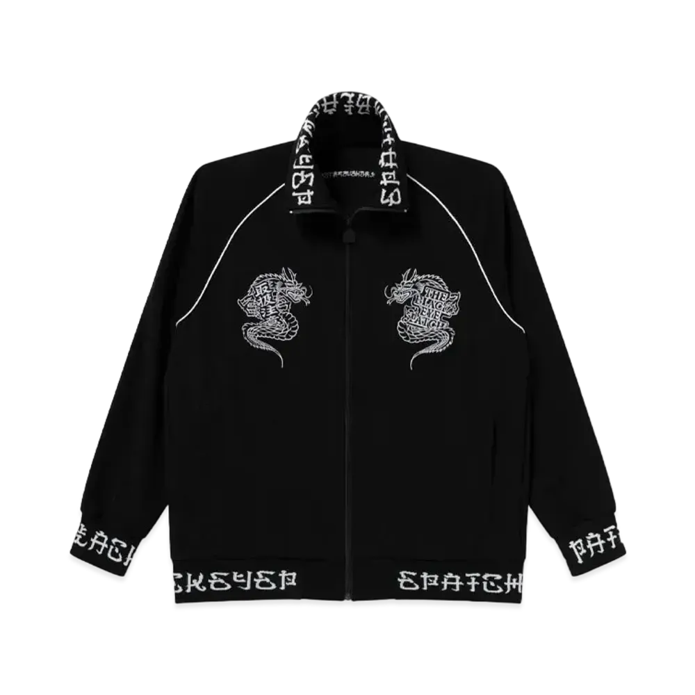 Blackeyepatch Dragon Jersey Track Jacket "Black"