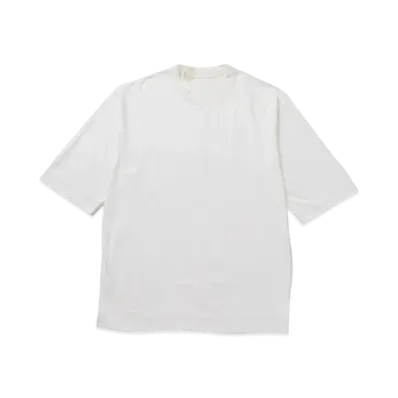 N.HOOLYWOOD Crew Neck Half Sleeve "White"