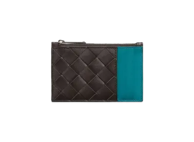 Bottega Veneta Zipped Card Case "Fondant"