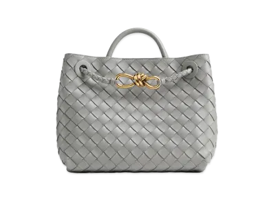 Bottega Veneta Small Andiamo "Sterling"