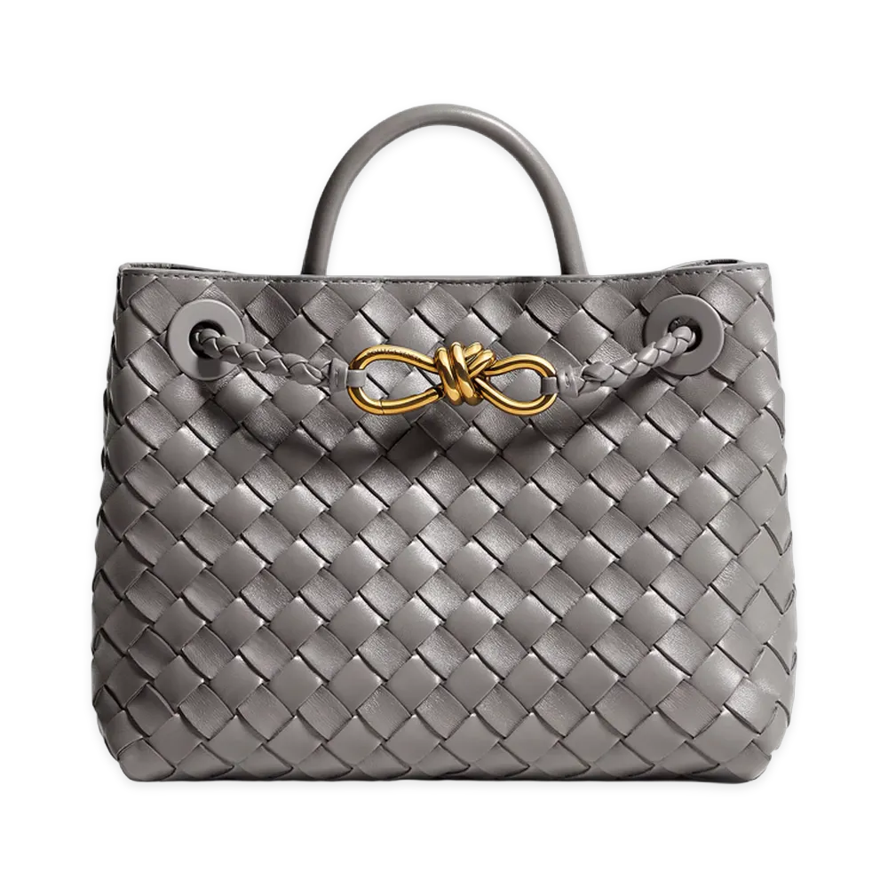 Bottega Veneta Women's Small Andiamo Bag "Basalt"