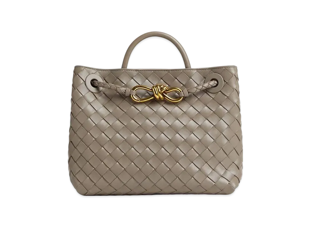 Bottega Veneta Small Andiamo "Limestone"