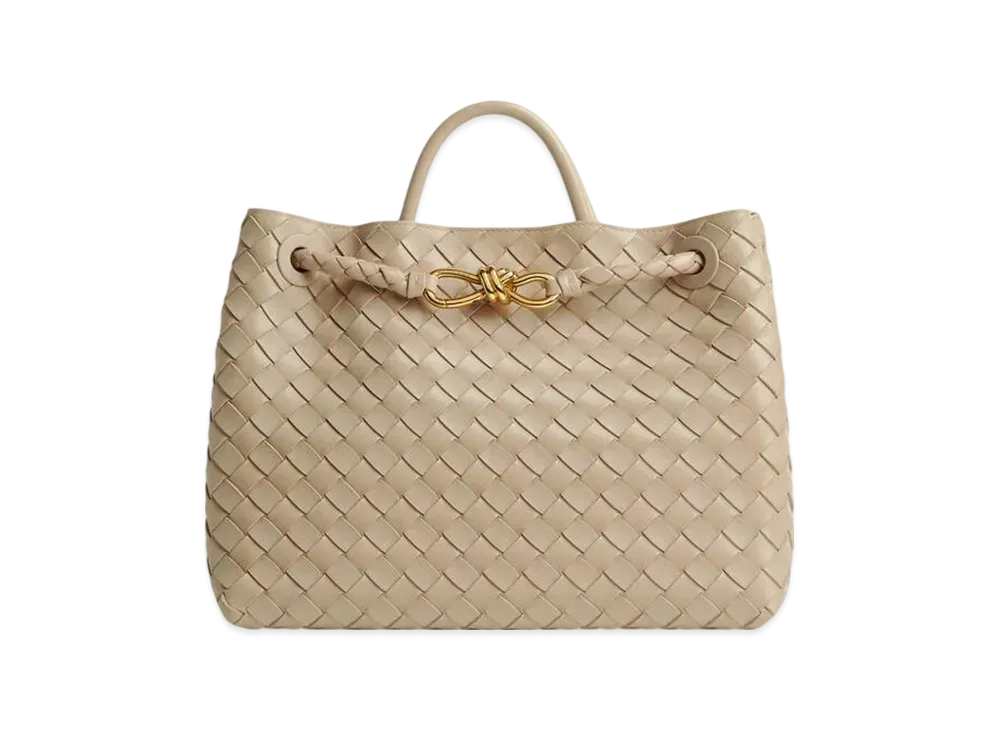Bottega Veneta Andiamo "Ecru"