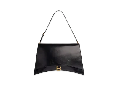 BALENCIAGA Crush Large Sling Bag "Black"