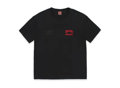 WACKO MARIA x Death Row Records Washed Heavy Weight T-Shirt "Black"