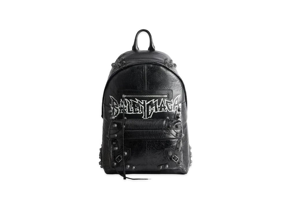 BALENCIAGA Le Cagole Backpack Diy Metal All Over "Black"