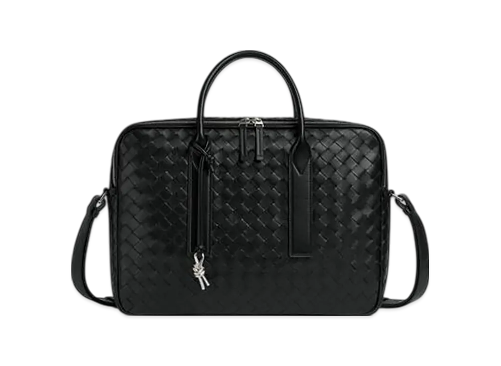Bottega Veneta Getaway Briefcase "Black"