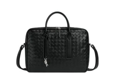 Bottega Veneta Getaway Briefcase "Black"