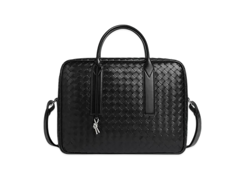 Bottega Veneta Getaway Weekender "Black"