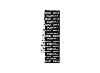 BALENCIAGA Women's Scarfs "Black"