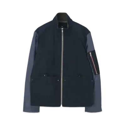 Paul Smith Mix-Up Stand Collar Blouson "Navy"