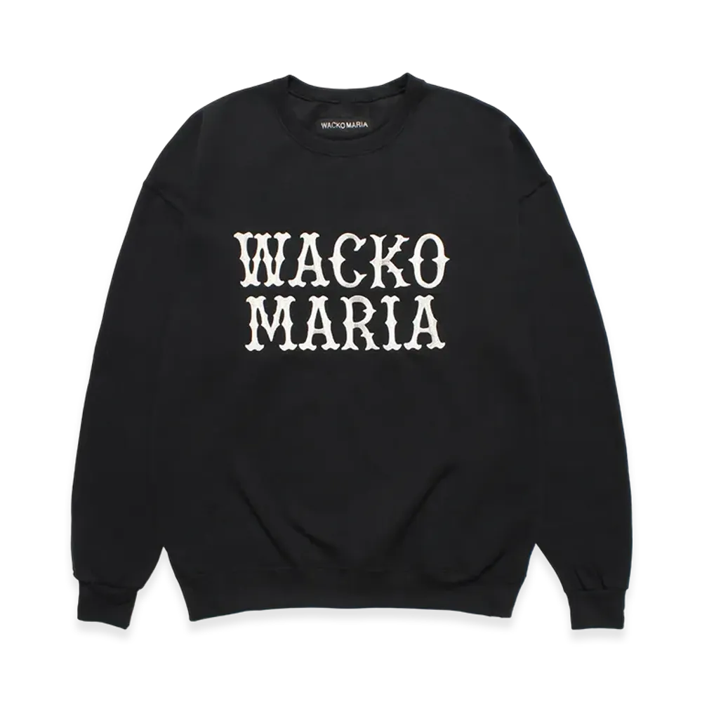 WACKO MARIA Sweat Shirt "Black"