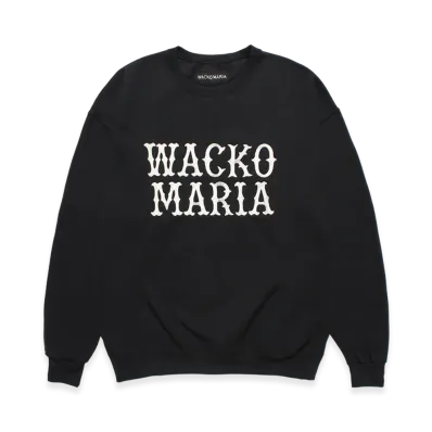 WACKO MARIA Sweat Shirt "Black"