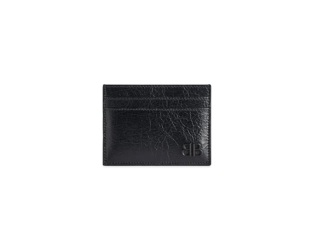 BALENCIAGA Monaco Card Holder "Black"