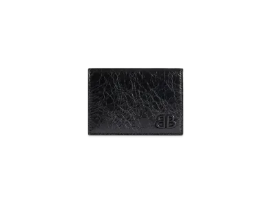 BALENCIAGA Monaco Mini Wallet "Black"