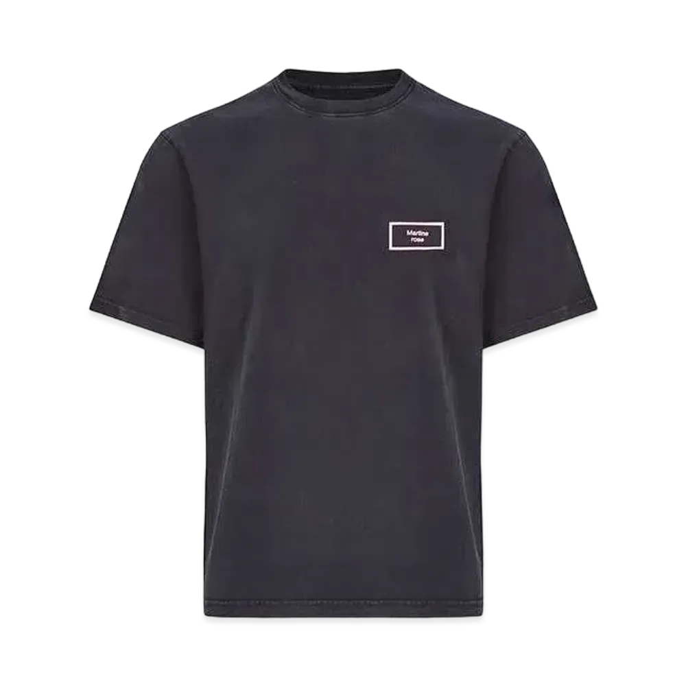MARTINE ROSE Classic S/S T-shirt #1 "Black"