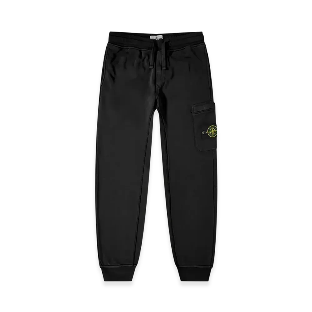 Stone Island 64551 Cotton Fleece Cargo Pants - 22SS "Black"