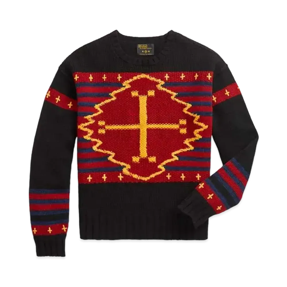 Polo Ralph Lauren x Naiomi Glassess Wool-Blend Sweater "Black"