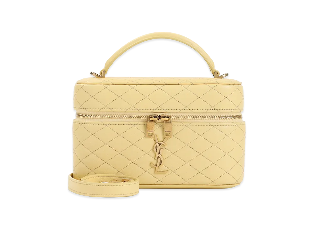 Saint Laurent Women's 'Gaby Vanity' Handbag "Yellow"