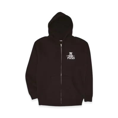 Fucking Awesome Sk8 Fucks Zip Hoodie "Black"