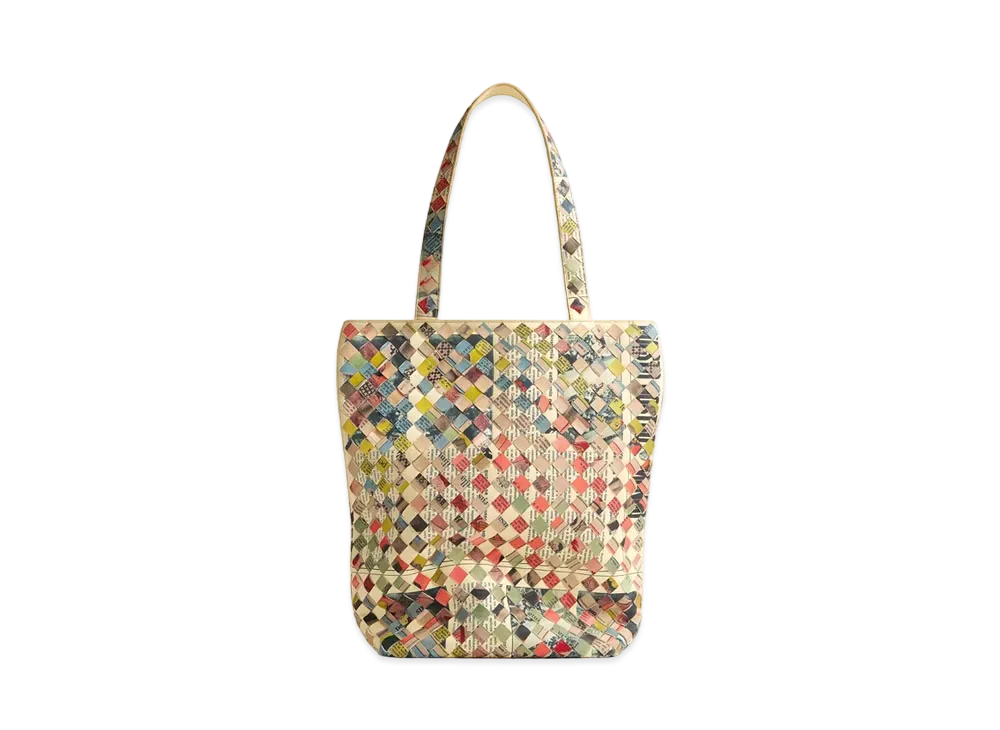 Bottega Veneta Small Intrecciato Tote Bag "Beige/Black"