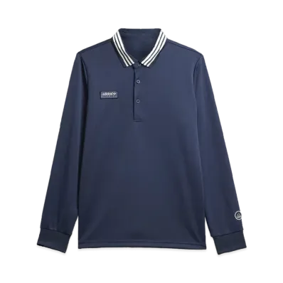 adidas Spezial Long Sleeve Polo T-Shirt "Night Navy"