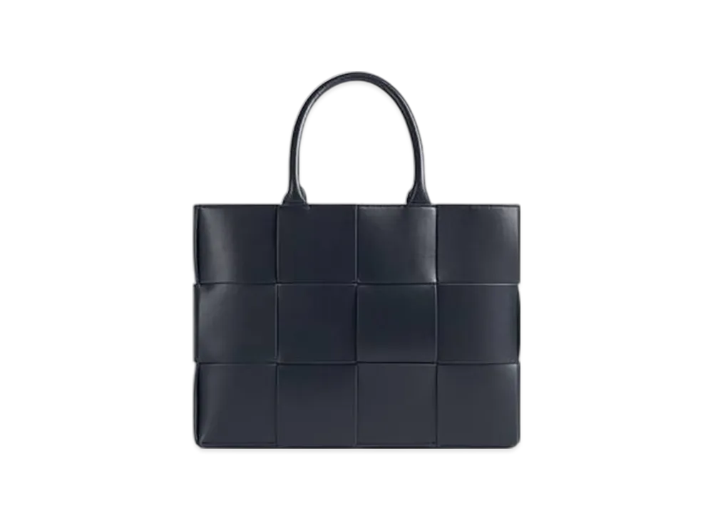 Bottega Veneta Small East-West Arco Tote "Shadow/Sterling"