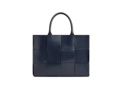 Bottega Veneta Small East-West Arco Tote "Space/Barolo"