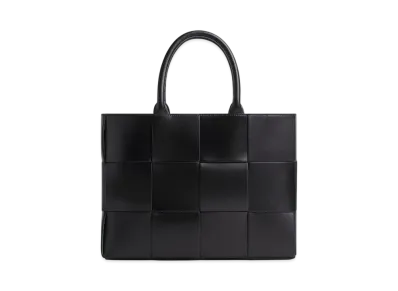 Bottega Veneta Small Arco Tote with Strap "Black/Parakeet"