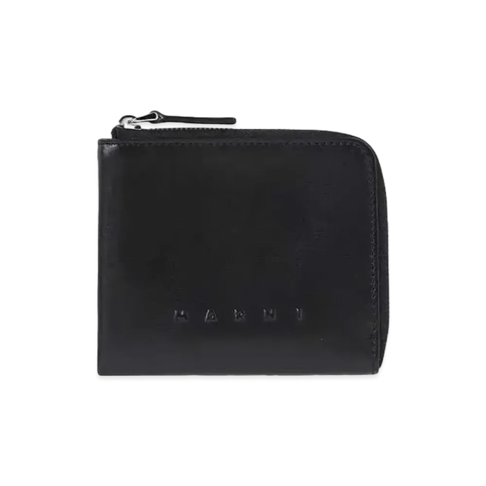 MARNI ZIP AROUND "BLACK"