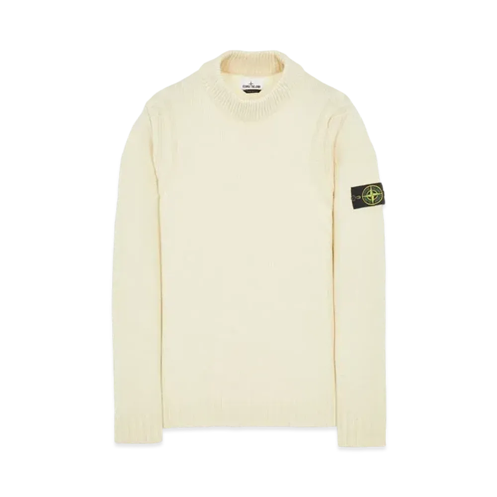 Stone Island 557B2 WOOL-SILK "Natural White"