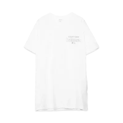 SOUND SHOP balansa ssb logo tee "WHITE/GRAY"