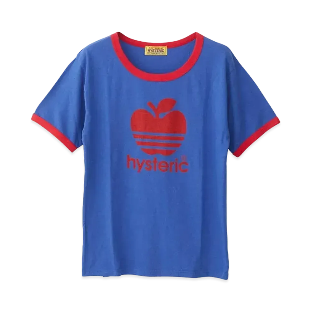 HYSTERIC GLAMOUR Big Apple T-Shirt "Blue"