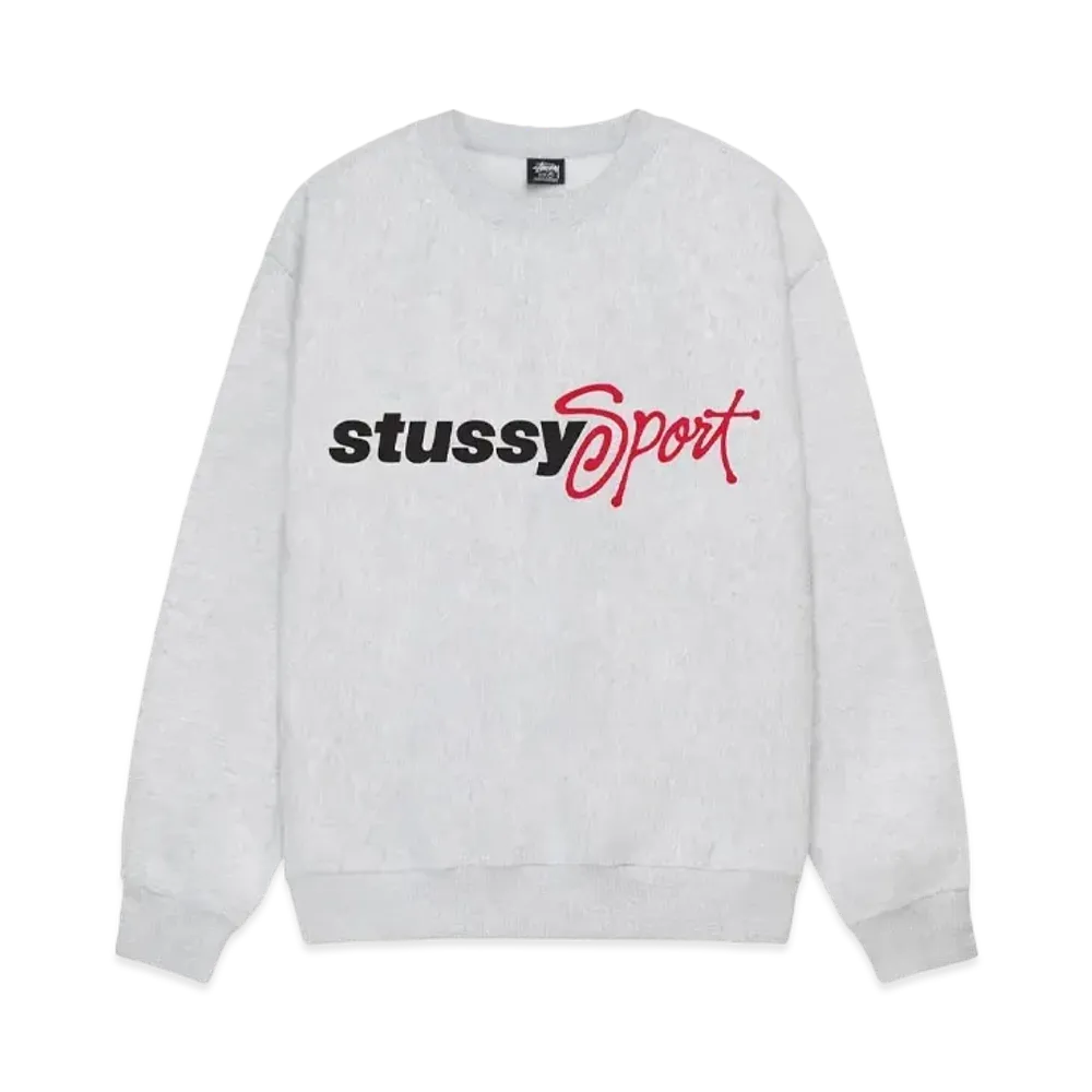 Stussy Sport Script Crew "Ash Heater"