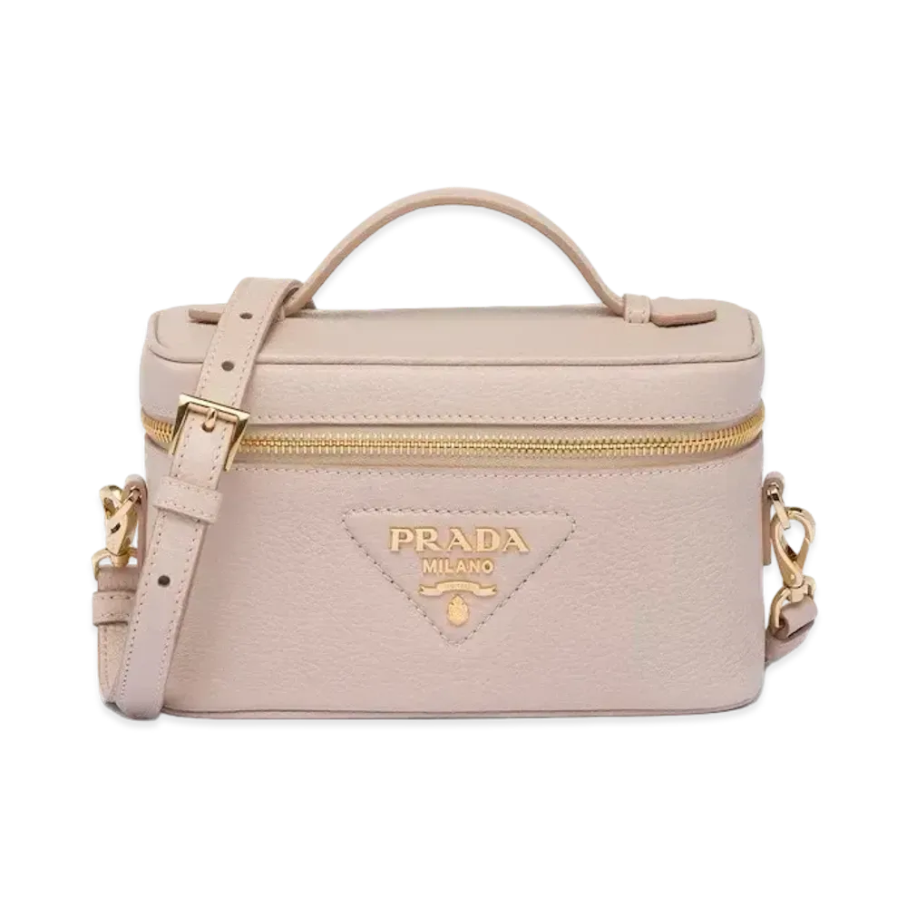 PRADA Leather Mini Bag "Water Lily"