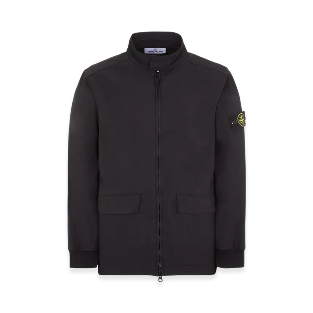 Stone Island 41033 Nylon Cotton Batavia Garment Dyed Jacket - 22SS "Black"
