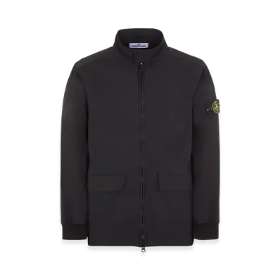 Stone Island 41033 Nylon Cotton Batavia Garment Dyed Jacket - 22SS "Black"