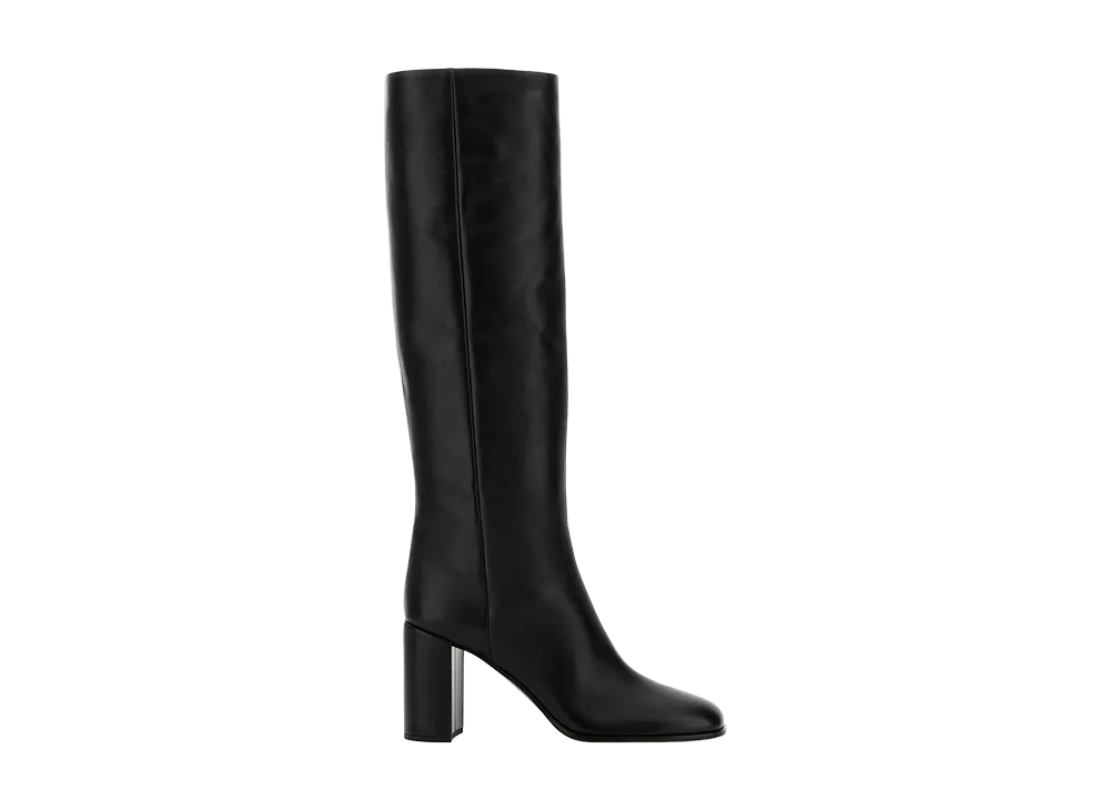 PRADA Women's Leather Boots "Black"