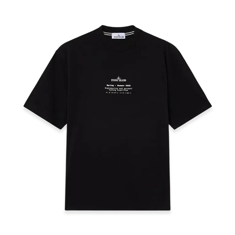 Stone Island 2100001 Organic Cotton Jersey "Black"