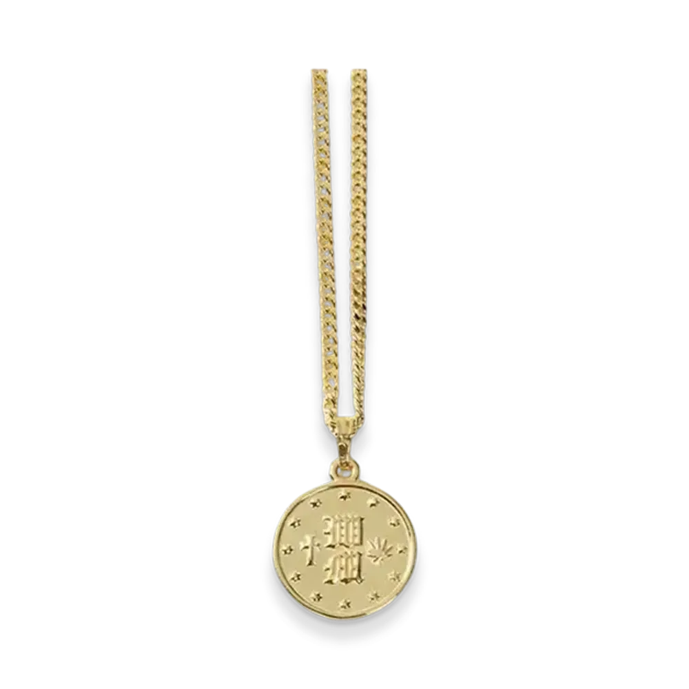 WACKO MARIA Coin Necklace #2 "Gold"