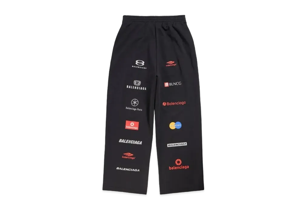 BALENCIAGA Top League Baggy Sweatpants "Black"