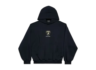 BALENCIAGA Automobili Lamborghini Men's Hoodie Medium Fit "Faded Black"