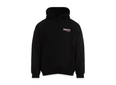 BALENCIAGA 'political Campaign' Hoodie "White/Black"