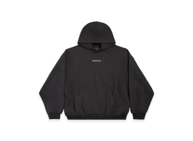 BALENCIAGA New Back Hoodie Medium Fit "Black"