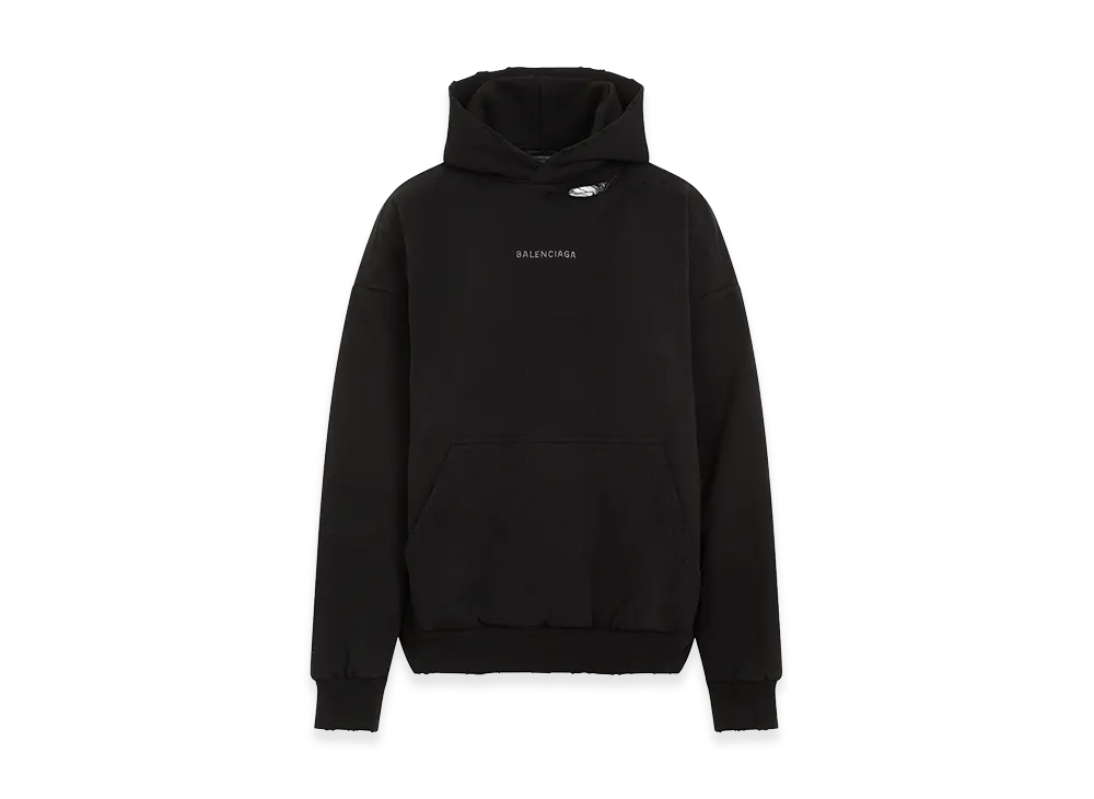 BALENCIAGA Women's Medium Fit Hoodie "Faded"