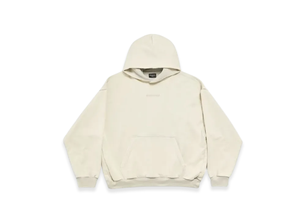 BALENCIAGA New Back Hoodie Medium Fit "Light Grey"