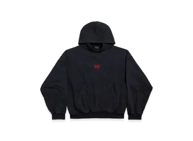 BALENCIAGA Laurel Classic Hoodie Medium Fit "Black"